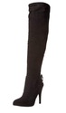 Nina Women's Keely Slouch Boot, Black, 7.5 M US