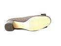 MICHAEL Michael Kors Kiera Logo Mid-Pump 5M (5, Br