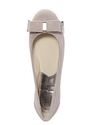 Michael Kors Kiera Womens Suede Ballet Flats Shoes