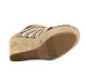 Madden Girl Kiickit Women US 10 Tan Wedge Heel