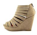 Madden Girl Kiickit Women US 10 Tan Wedge Heel