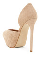 Steve Madden Krona-s 7.5M beige Snake skin
