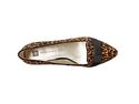 Anne Klein Women's Kyrena Fabric Ballet Flat, Leop