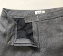 Le Suit Wide Leg Gray Pleated Dress Pants Size 4
