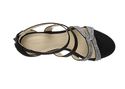 Marc Fisher Women's Lexcie Dress Sandal, Black, 7.