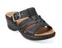 Clarks Womens Shoe Lexi Alloy Casual Sandals Black