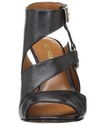 Nine West Women's Lezetta Dress Sandal,Black Leath