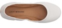 Lucky Brand Women's Emmie Ballet Flat, Bright Whit