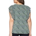 Michael Kors Tiny Wildflower Blouse 2X