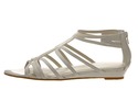 Nine West Women's Makaia Gladiator Sandal,White/Wh