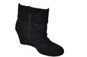 International Concepts Mara Black Women's Boots Sh