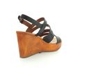 Lucky Brand Womens Marinaa Black Wedge - 6.5