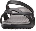 crocs Women's Meleen Twist Sandal, Black/Smoke, 7 