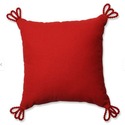 Pillow Perfect Christmas Lights Wreath Red-Aqua 11