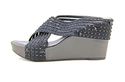 Lucky Brand Miller5 Womens Textile Wedge Sandals S