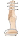 Jewel Badgley Mischka Women's REGINA Sandal, Silve