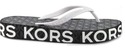 Michael Michael Kors Joey Flip-Flop Black 9 M