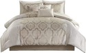 Madison Park Glam Polyester 7 Piece Comforter Set 