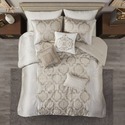 Madison Park Glam Polyester 7 Piece Comforter Set 