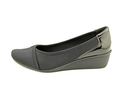 Karen Scott Nelly Women US 5 Black Wedge Heel