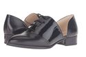 Nine West Women's Nevie Leather Oxford, Black, 5.5