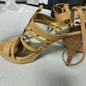 NINE WEST SYMBOLIZE NATURAL WOMEN'S PLATFORM SHOES