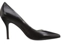 NINE WEST womens Flax Pump, Black Leather, 6.5 US
