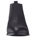 Nine West Women's Nolynn Leather Ankle Bootie, Bla