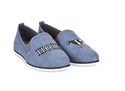 Bar III Opal Holy Cow Slip-on Shoes Denim 7m (7 M)