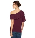 PAIGE Women's Pax Top Mauve Wine, Large