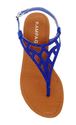 Rampage Womens Pattie Sandal 9.5 Cobalt