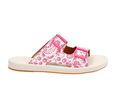 Clarks Women's Paylor Myra Slide,Fuchsia Synthetic