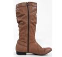 Style & Co. Pettra Womens Buckle Riding Boot  Faux