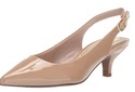 Easy Street Women's Faye Pump, Nude Patent, 9.5 M 