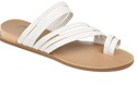 Journee Collection Womens Consuelo Sandal White, 9