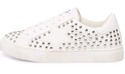 STEVEN by Steve Madden womens Riled Sneaker, White