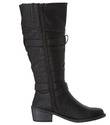 Easy Street Women's Kelsa Plus Harness Boot, Black