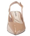 Easy Street Women's Faye Pump, Nude Patent, 9.5 M 