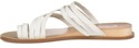 Journee Collection Womens Consuelo Sandal White, 9