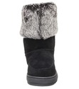 Rampage Women's Allie Faux Shearling Boot,Black Fa