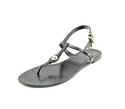 Coach Pier Shiny Jelly Open Toe Thongs Sandals Sho