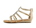 Thalia Sodi Womens PILAR Open Toe Wedged Sandals, 