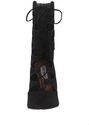 Steve Madden Women's Piper Boot, Black Nubuck, 8 M