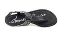 American Rag Piper Women US 5.5 Black Thong Sandal