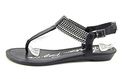 American Rag Piper Women US 5.5 Black Thong Sandal