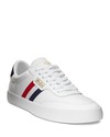 Polo Ralph Lauren Court Sneakers White w red/blue 