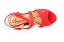  American Rag Rachey Womens Shoes Red Open Toe Fau