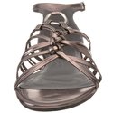 Tahari Women's Randy T-Strap Sandal,Titanio Silver