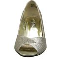 Easy Street Women's Ravish Dress Pump,Gold Glitter