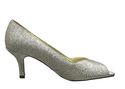 Easy Street Women's Ravish Dress Pump,Gold Glitter